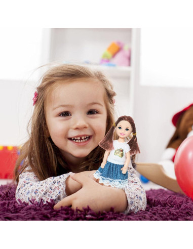 Conjunto de 10 Muñecas Mini ONEST 12.7 cm con Ropa y Accesorios