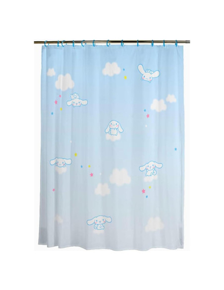 Cortina de Ducha Franco Cinnamoroll 70x72 cm 13 Piezas Cortina de Ducha Franco Cinnamoroll 70x72 cm 13 Piezas
