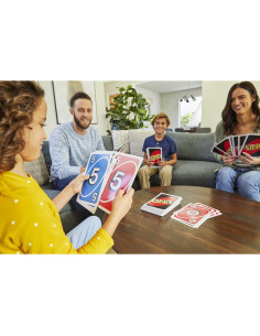 Juego de Cartas UNO Gigante Mattel para 2 a 10 Jugadores 2