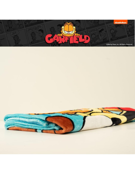 Manta Garfield Franco Collectibles 116x152 cm Suave Manta Garfield Franco Collectibles 116x152 cm Suave