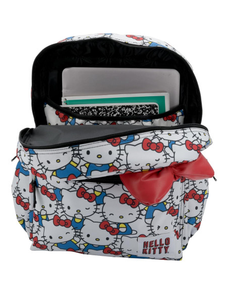 Mochila Kawaii Hello Kitty 40,6 cm Estampado Total 3D Mochila Kawaii Hello Kitty 40,6 cm Estampado Total 3D