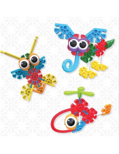 KID K'NEX Set de Construcción 100 Piezas Juego STEM 3+