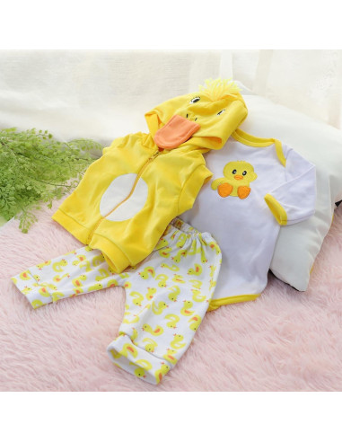 Ropa para muñecas Reborn scnbom 17-22 pulgadas 5 piezas