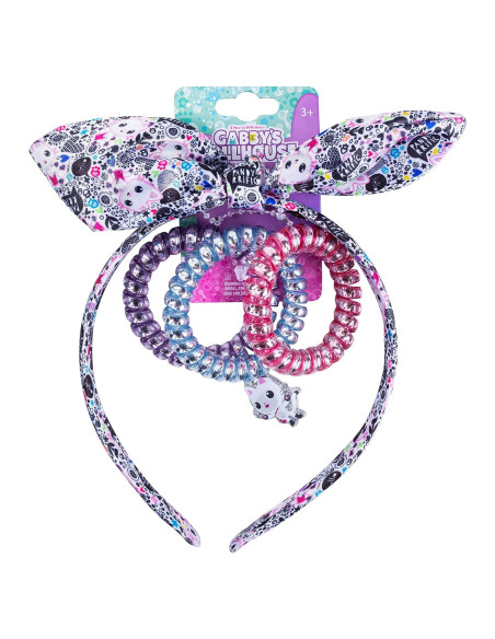Diademas LUV HER para Niñas 4 Piezas con Gomas Diademas LUV HER para Niñas 4 Piezas con Gomas