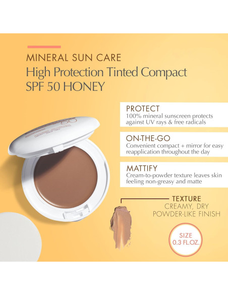 Protector Solar Tinte Avne SPF 50+ 100% Mineral 8.5g Protector Solar Tinte Avne SPF 50+ 100% Mineral 8.5g