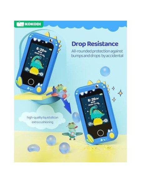 KOKODI Teléfono Inteligente para Niños con Doble Cámara KOKODI Teléfono Inteligente para Niños con Doble Cámara