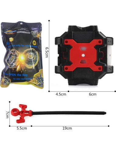 Beyblade Burst B-122 Geist Fafnir con Lanzador para Niños 6+
