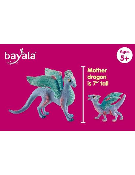 Set de Dragón de Flor y Bebé Schleich - 2 Piezas Mágicas Set de Dragón de Flor y Bebé Schleich - 2 Piezas Mágicas