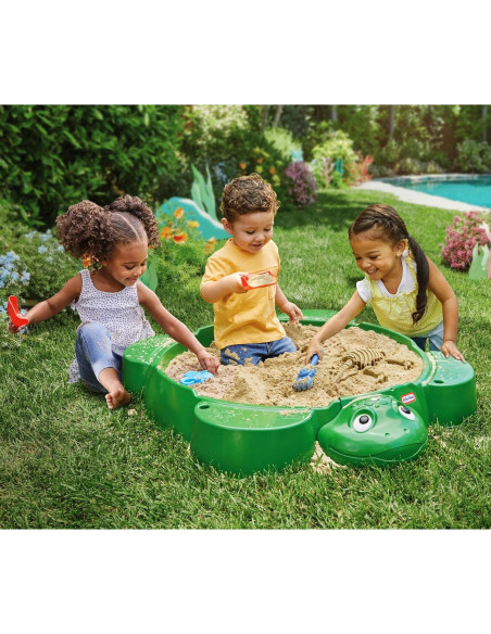 Caja de arena Tortuga Little Tikes para niños 1-6 años Caja de arena Tortuga Little Tikes para niños 1-6 años