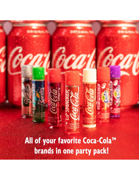 Bálsamo Labial Lip Smacker Sabor Coca-Cola - 8 Sabores Bálsamo Labial Lip Smacker Sabor Coca-Cola - 8 Sabores