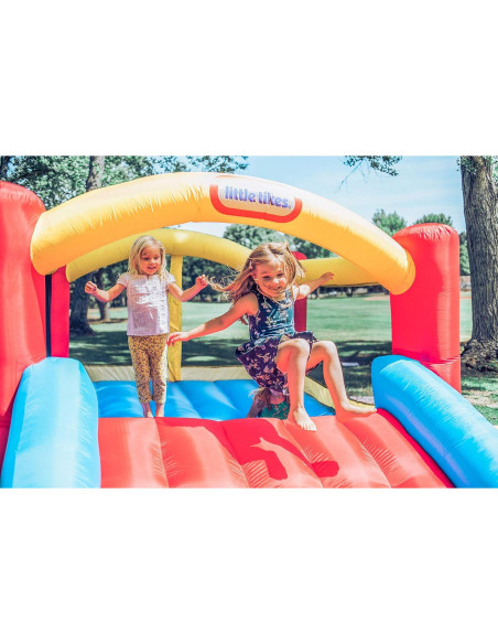 Casa Inflable Little Tikes Salto y Deslizamiento 3-8 Años Casa Inflable Little Tikes Salto y Deslizamiento 3-8 Años