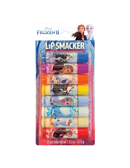 Bálsamo Labial Lip Smacker Disney Frozen 2 - 8 Unidades Bálsamo Labial Lip Smacker Disney Frozen 2 - 8 Unidades