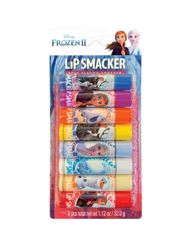 Bálsamo Labial Lip Smacker Disney Frozen 2 - 8 Unidades