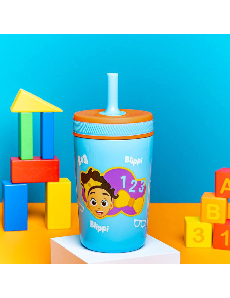 Vaso Aislado Blippi 12oz de Acero Inoxidable - Zak Designs Vaso Aislado Blippi 12oz de Acero Inoxidable - Zak Designs
