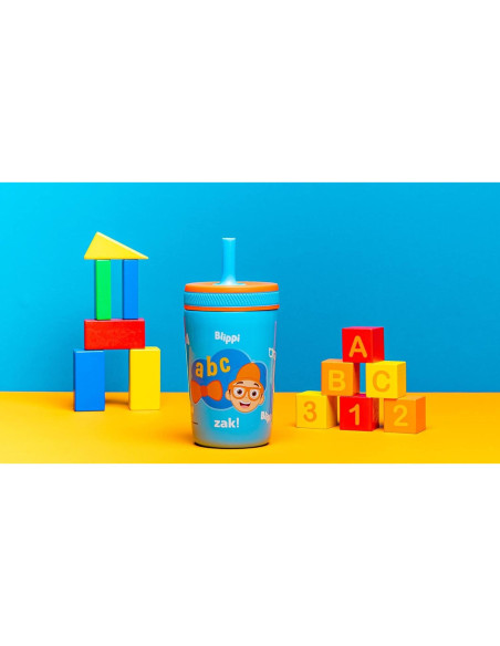 Vaso Aislado Blippi 12oz de Acero Inoxidable - Zak Designs Vaso Aislado Blippi 12oz de Acero Inoxidable - Zak Designs