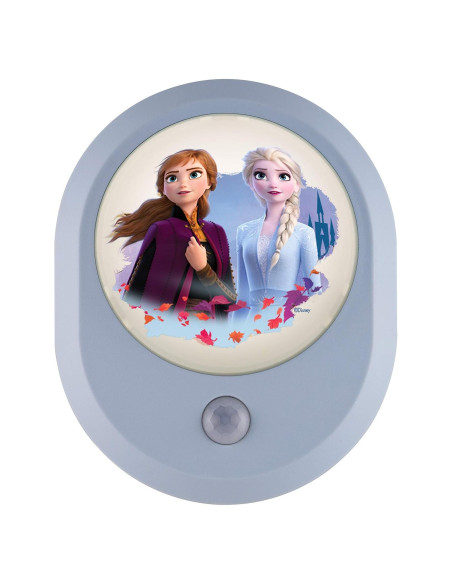 Luz Nocturna LED Disney Frozen II Anna y Elsa con Sensor Luz Nocturna LED Disney Frozen II Anna y Elsa con Sensor