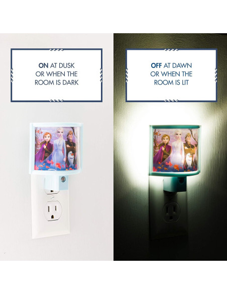 Luz Nocturna LED Disney Frozen 2 Sombra Azul 46276 Luz Nocturna LED Disney Frozen 2 Sombra Azul 46276