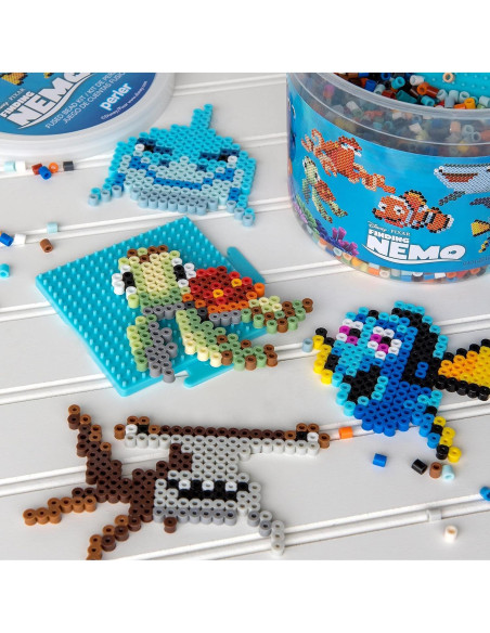 Kit de Manualidades Perler Disney Buscador de Nemo 5000 Cuentas Kit de Manualidades Perler Disney Buscador de Nemo 5000 Cuentas