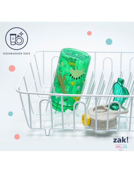 Botella de Agua Barbie Zak Sage 473ml con Popote y Asa Botella de Agua Barbie Zak Sage 473ml con Popote y Asa
