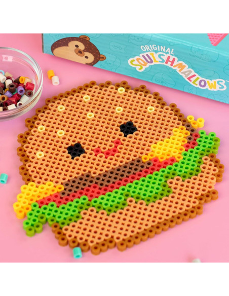 Kit de Perlas Fusionadas Perler Squishmallows 2000 Piezas