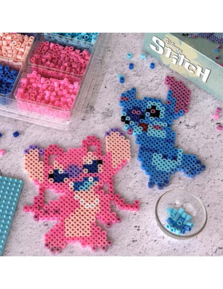 Kit Manualidades Perler Disney Stitch 4225 Cuentas Multicolor