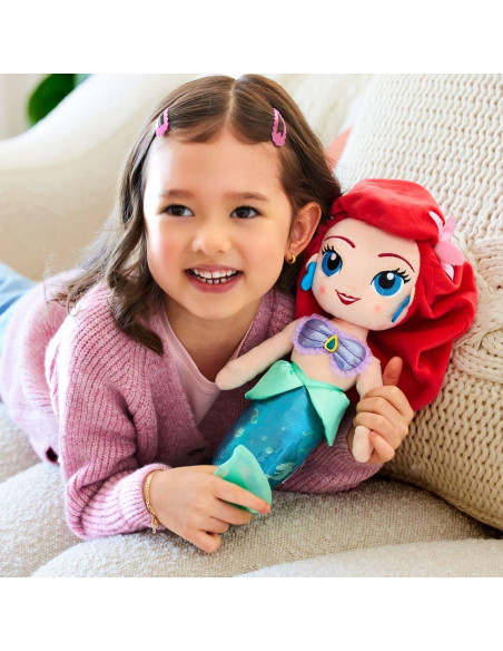Muñeca de Peluche Ariel Disney 35,56 cm Suave 0+ Muñeca de Peluche Ariel Disney 35,56 cm Suave 0+