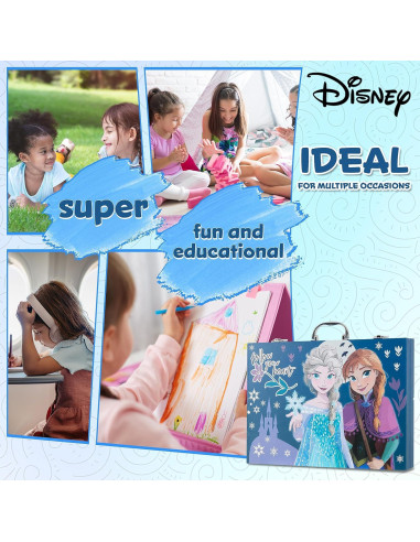 Set de Dibujo Disney Lápices de Colores Frozen 39x29 cm
