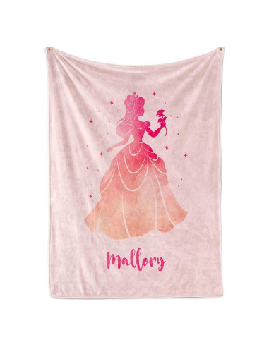 Manta Personalizada Princesa - Fleece 152x203 cm