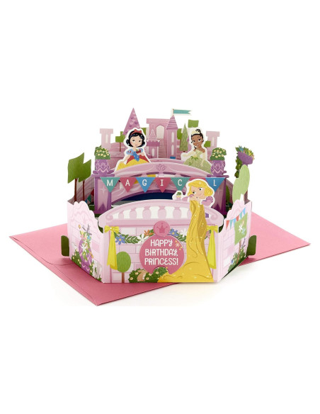 Tarjeta de Cumpleaños Pop Up Hallmark Princesa Disney 15.24x22.86cm Tarjeta de Cumpleaños Pop Up Hallmark Princesa Disney 15.24x22.86cm
