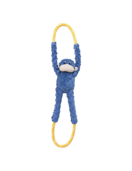 ZippyPaws Juguete para Perros Monkey RopeTugz Azul 71 cm ZippyPaws Juguete para Perros Monkey RopeTugz Azul 71 cm