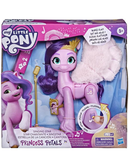 Hasbro Mi Pequeño Pony Princesa Petals 15 cm Musical Hasbro Mi Pequeño Pony Princesa Petals 15 cm Musical