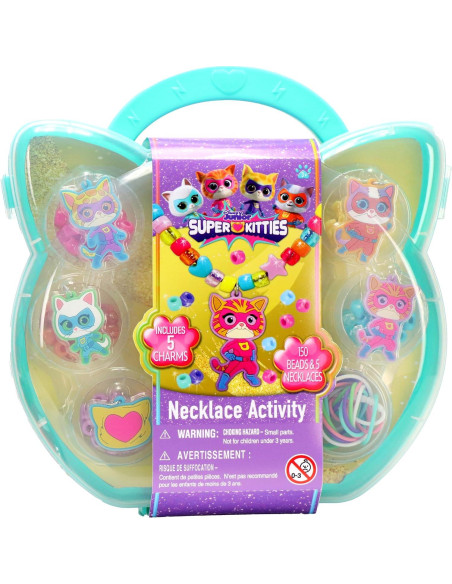 Kit de Collares Super Kitties Tara Toys para Niños Kit de Collares Super Kitties Tara Toys para Niños