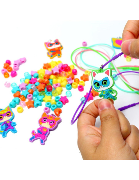 Kit de Collares Super Kitties Tara Toys para Niños Kit de Collares Super Kitties Tara Toys para Niños