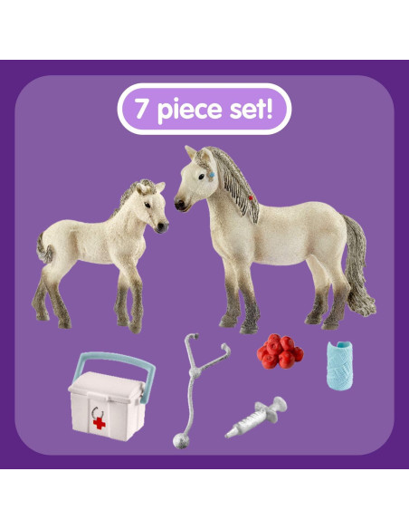 Kit Primeros Auxilios Caballos Islandeses Schleich 7 Piezas Kit Primeros Auxilios Caballos Islandeses Schleich 7 Piezas