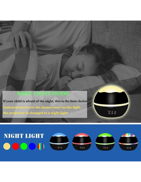 Proyector LED Dinosaurios HONGID 360 16 Colores Proyector LED Dinosaurios HONGID 360 16 Colores