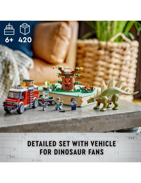 LEGO Mundo Jurásico Estegosaurio 420 Piezas 6+ LEGO Mundo Jurásico Estegosaurio 420 Piezas 6+