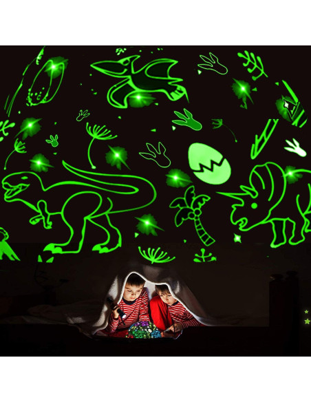 Proyector LED Dinosaurio JKGIFTS 2 en 1 para Niños 3-10 Años Proyector LED Dinosaurio JKGIFTS 2 en 1 para Niños 3-10 Años