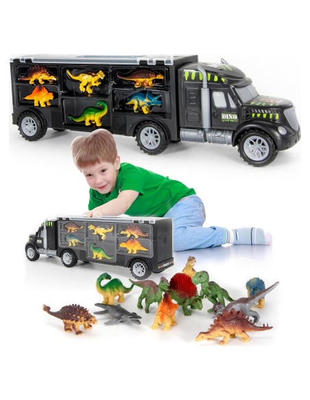 MOBIUS Camión Transportador de Dinosaurios - 12 Figuras MOBIUS Camión Transportador de Dinosaurios - 12 Figuras