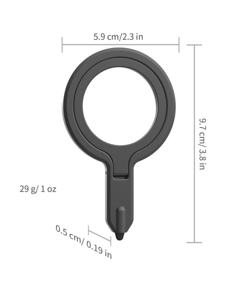 Bolígrafo Estilográfico Magnético PETERONG con Soporte para Teléfono Bolígrafo Estilográfico Magnético PETERONG con Soporte para Teléfono