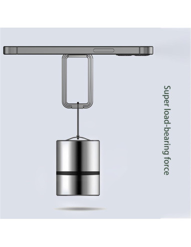 Soporte de Dedo Ajustable 360 DPWZTIA para Teléfono - Dorado Rosa