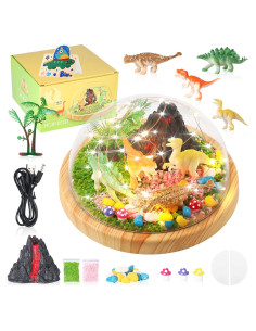 Luz Nocturna DIY Dinosaurio Laclun Kit Artesanía 4-10 Años