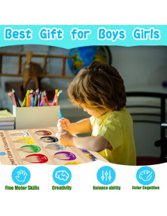 Laberinto Magnético HONGID para Niños 2-5 Años Educativo 2