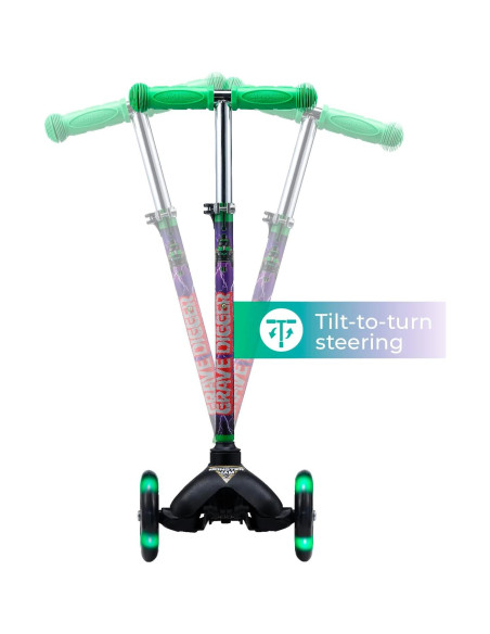 Scooter Autobalanceado Voyager Monster Jam 3 Ruedas Iluminadas Scooter Autobalanceado Voyager Monster Jam 3 Ruedas Iluminadas