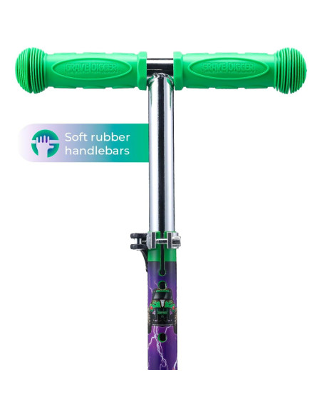 Scooter Autobalanceado Voyager Monster Jam 3 Ruedas Iluminadas Scooter Autobalanceado Voyager Monster Jam 3 Ruedas Iluminadas