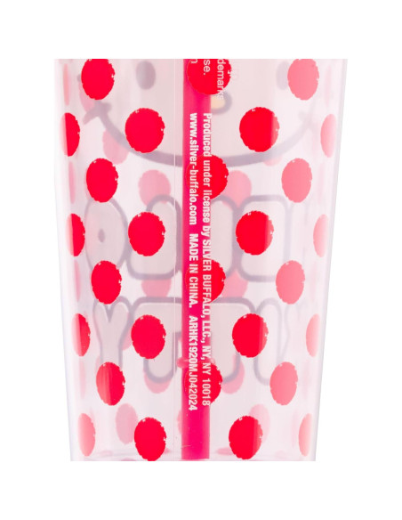Taza Fría Silver Buffalo Hello Kitty 710 ml con Lazo Rojo Taza Fría Silver Buffalo Hello Kitty 710 ml con Lazo Rojo