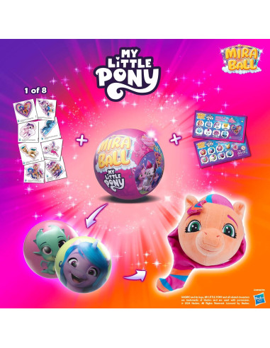 Mi Pequeño Pony Maxi Peluche Expandible con Sorpresas