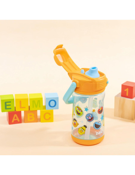 Botella de Agua Infantil Zak Designs 354ml Elmo y Amigos Botella de Agua Infantil Zak Designs 354ml Elmo y Amigos