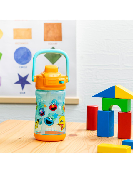 Botella de Agua Infantil Zak Designs 354ml Elmo y Amigos Botella de Agua Infantil Zak Designs 354ml Elmo y Amigos
