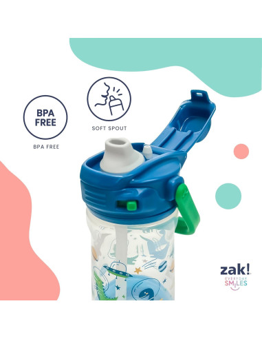 Botella de Agua Infantil Zak Designs 354ml Elmo y Amigos