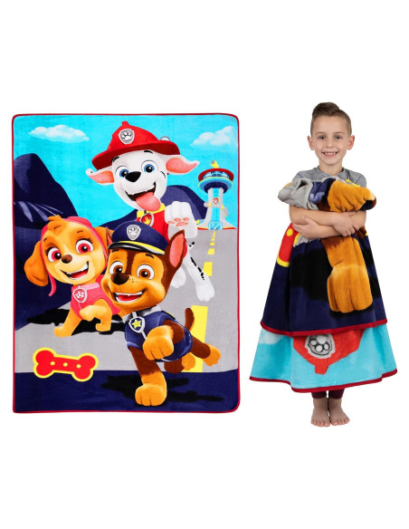Manta Franco Kids Paw Patrol 157x229 cm Micro Raschel Manta Franco Kids Paw Patrol 157x229 cm Micro Raschel